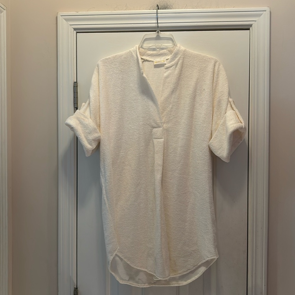 NWOT Herbcraft terry cloth top